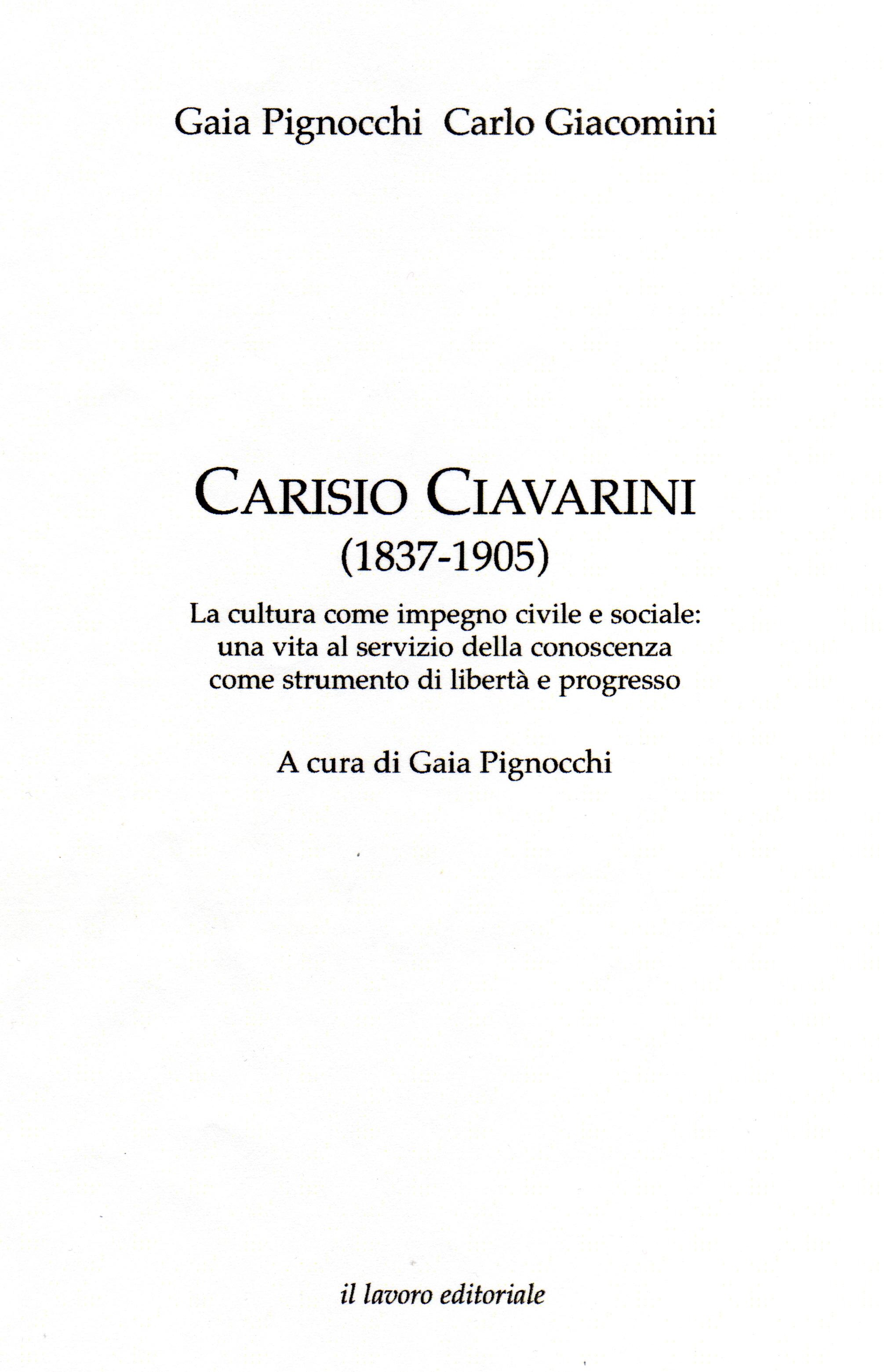 Carisio Ciavarini 3