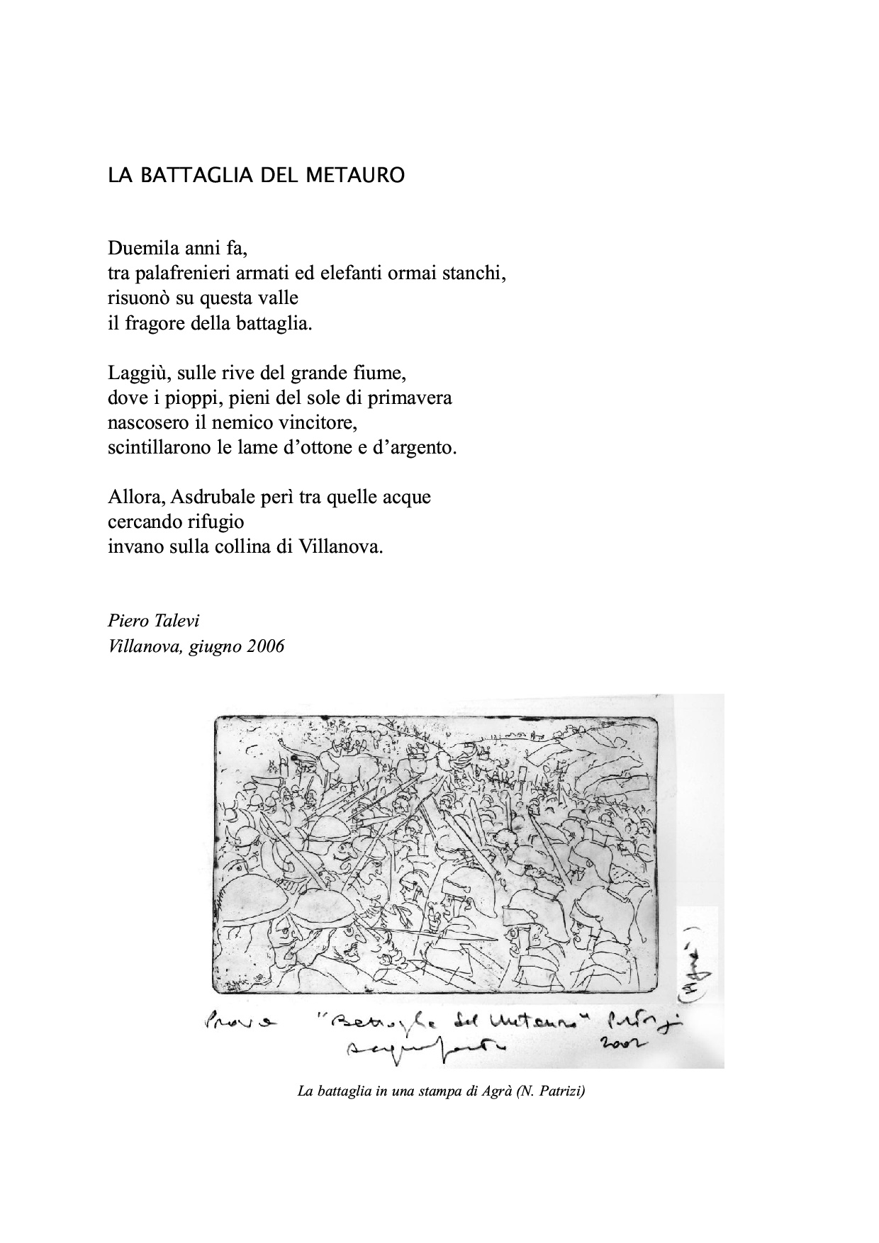 La Battaglia del Metauro p.6