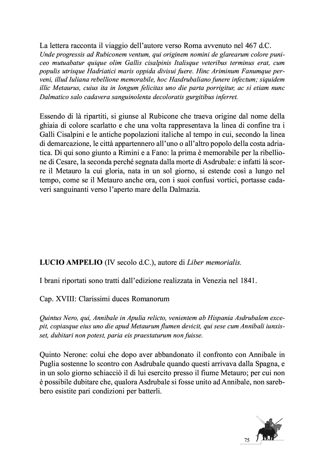 La Battaglia del Metauro p.75