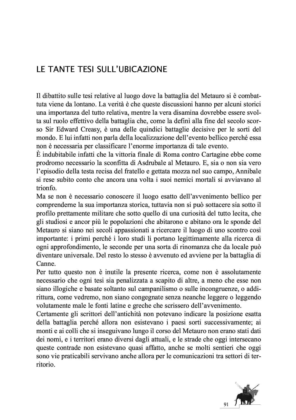 La Battaglia del Metauro p.91