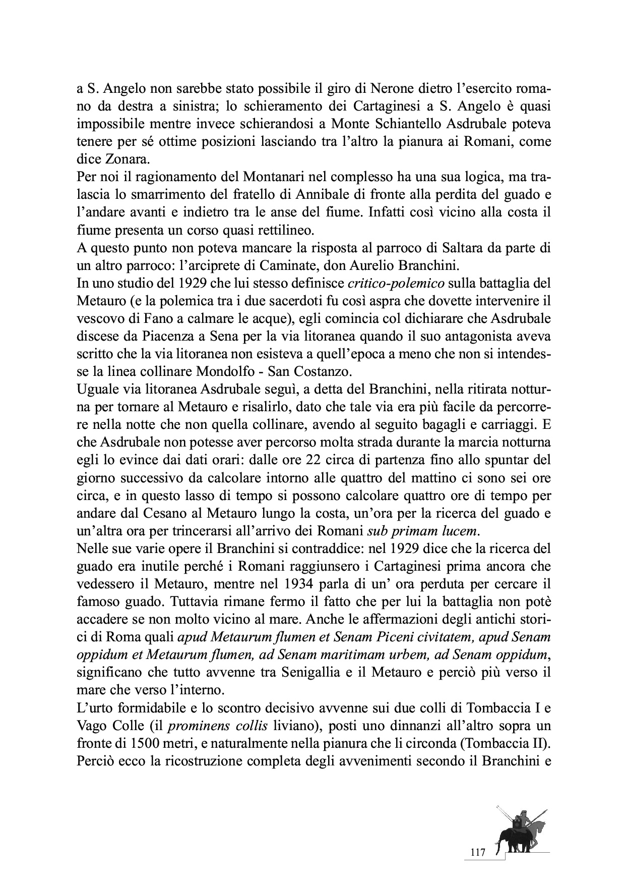 La Battaglia del Metauro p.117