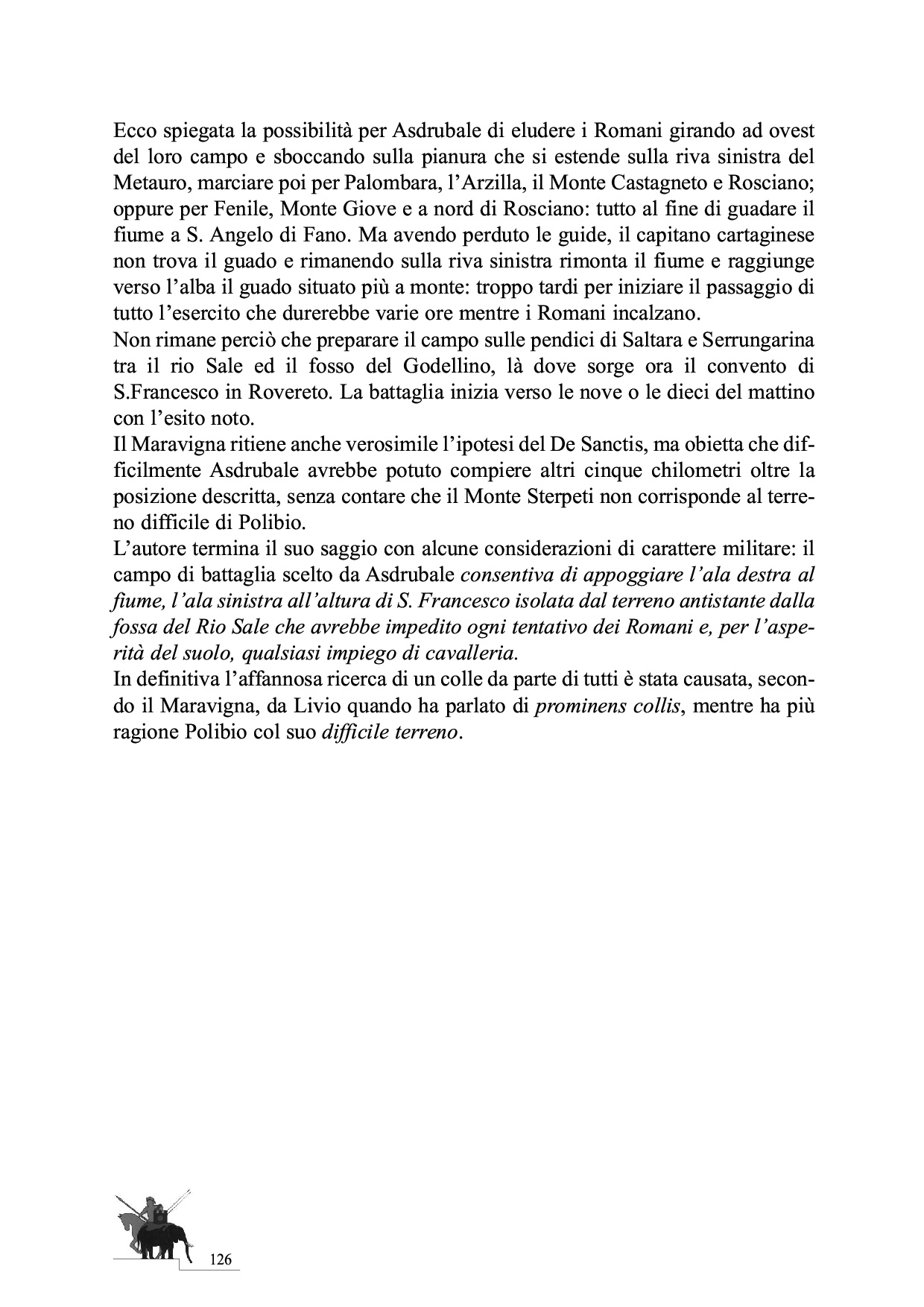 La Battaglia del Metauro p.126