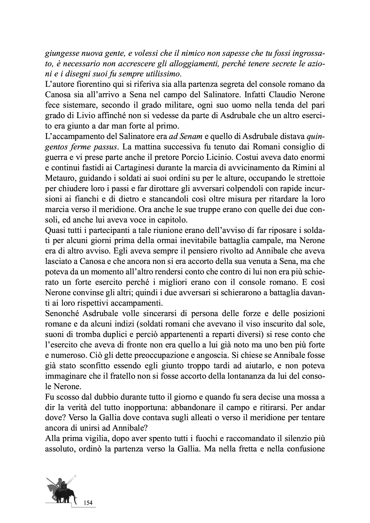 La Battaglia del Metauro p.154