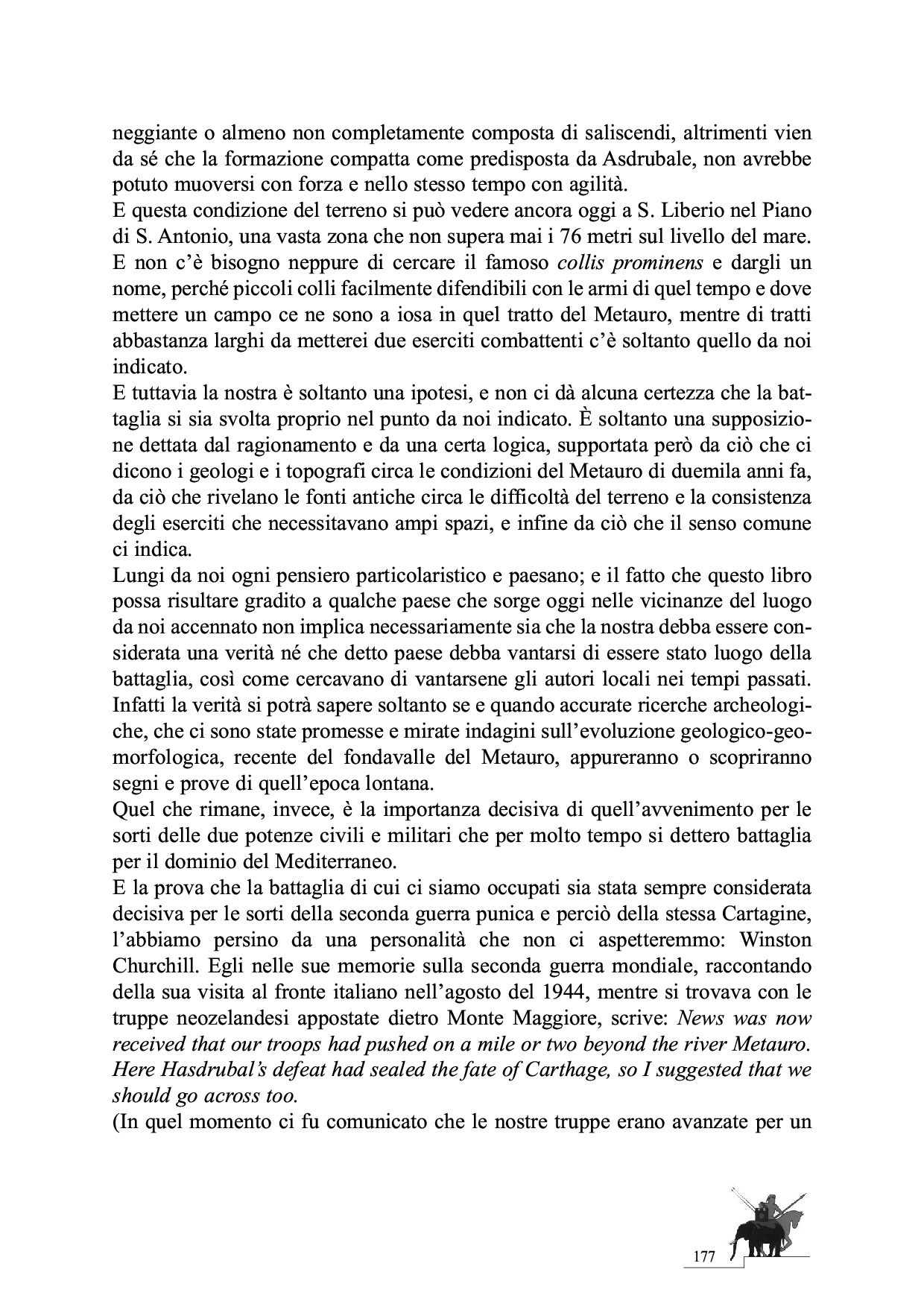 La Battaglia del Metauro p.177