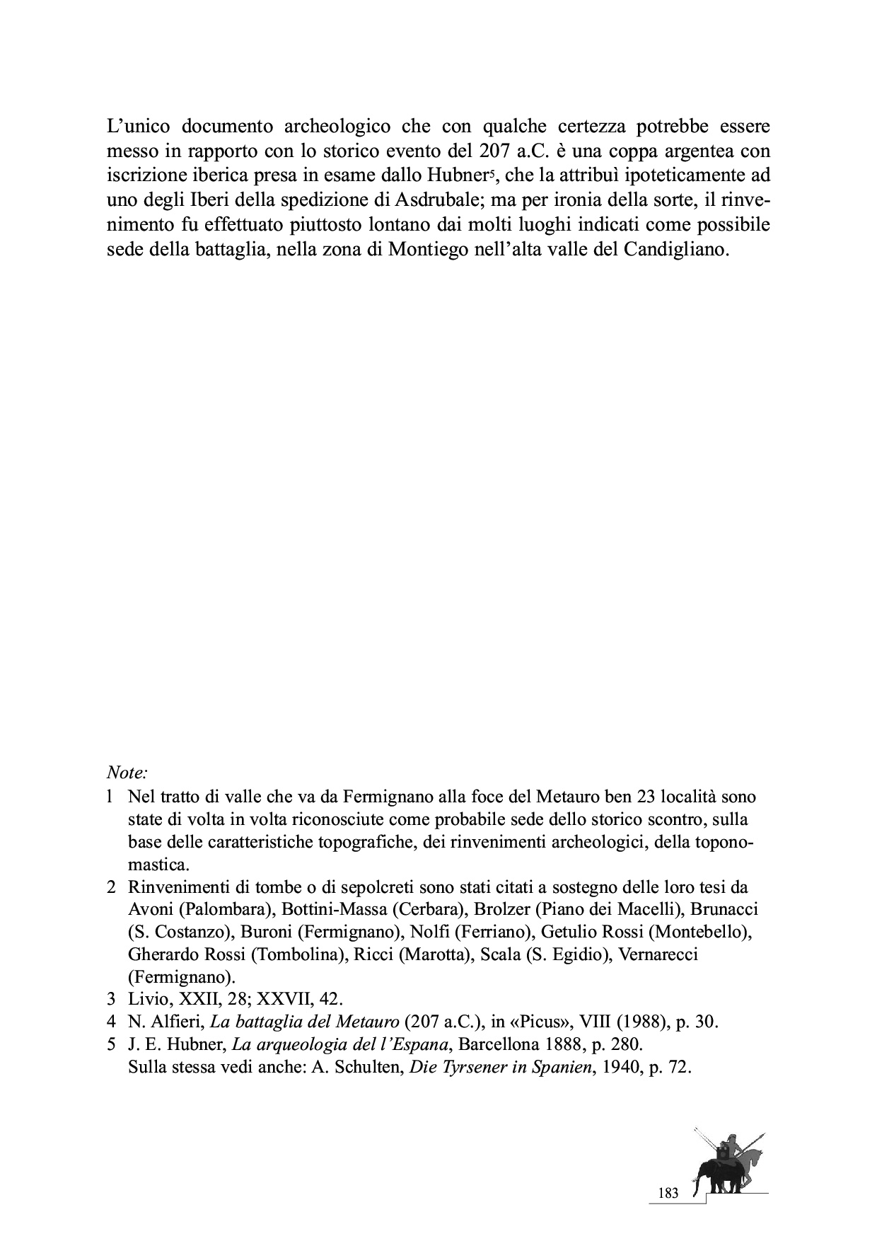 La Battaglia del Metauro p.183