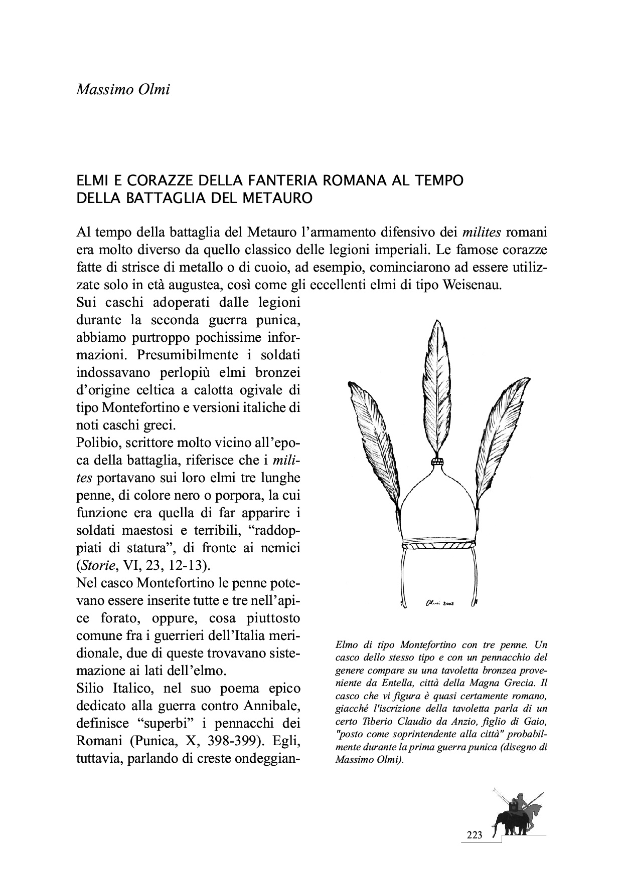 La Battaglia del Metauro p.223