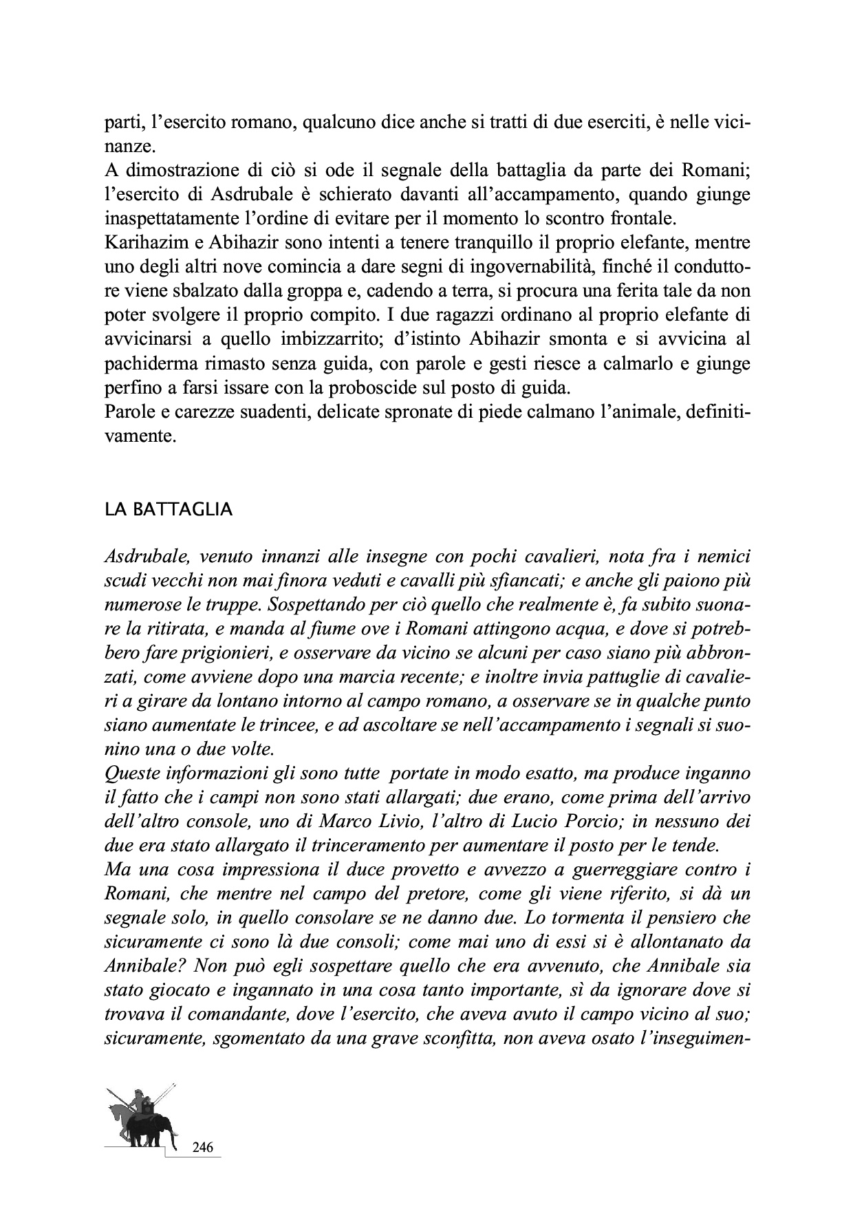 La Battaglia del Metauro p.246