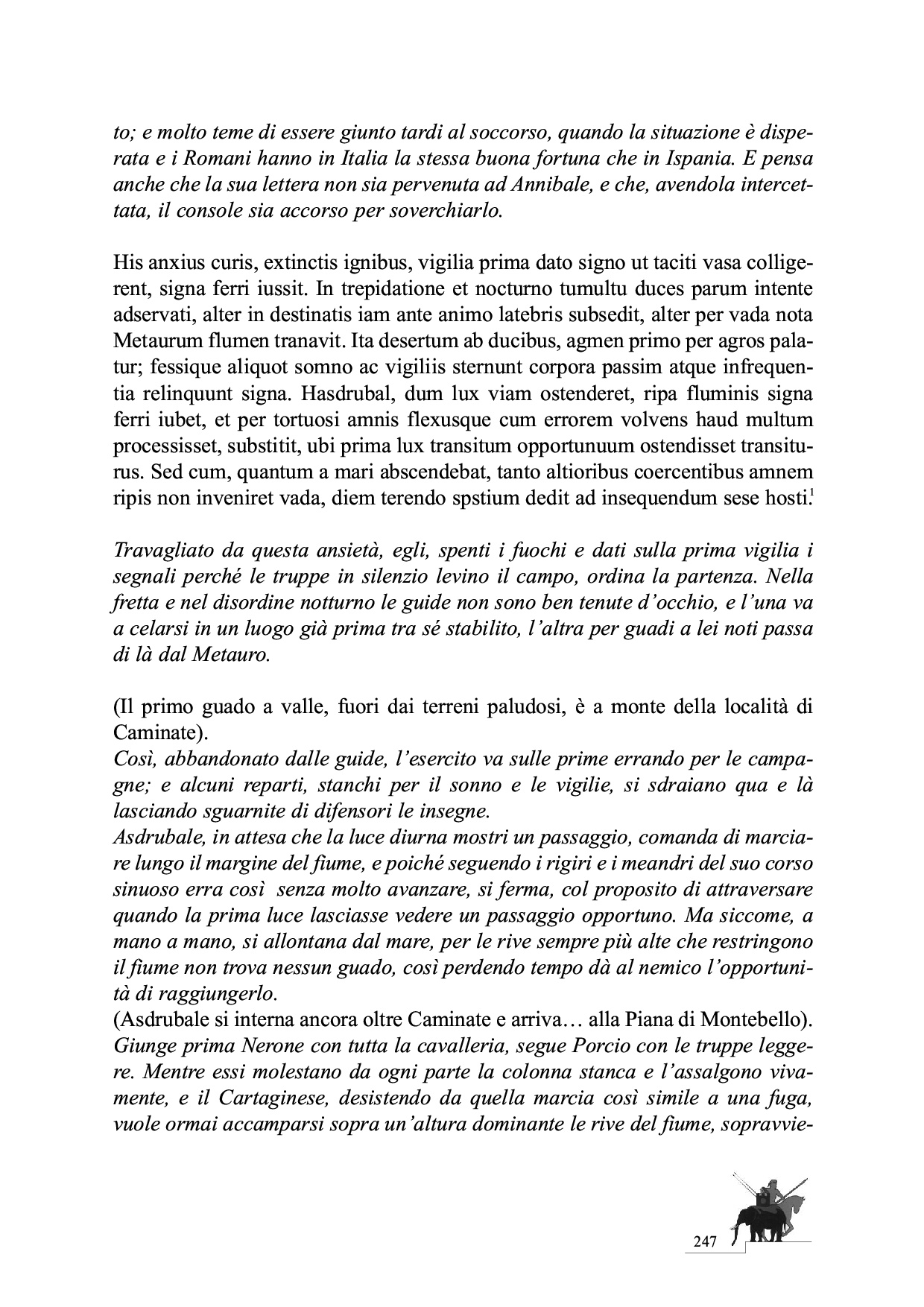 La Battaglia del Metauro p.247