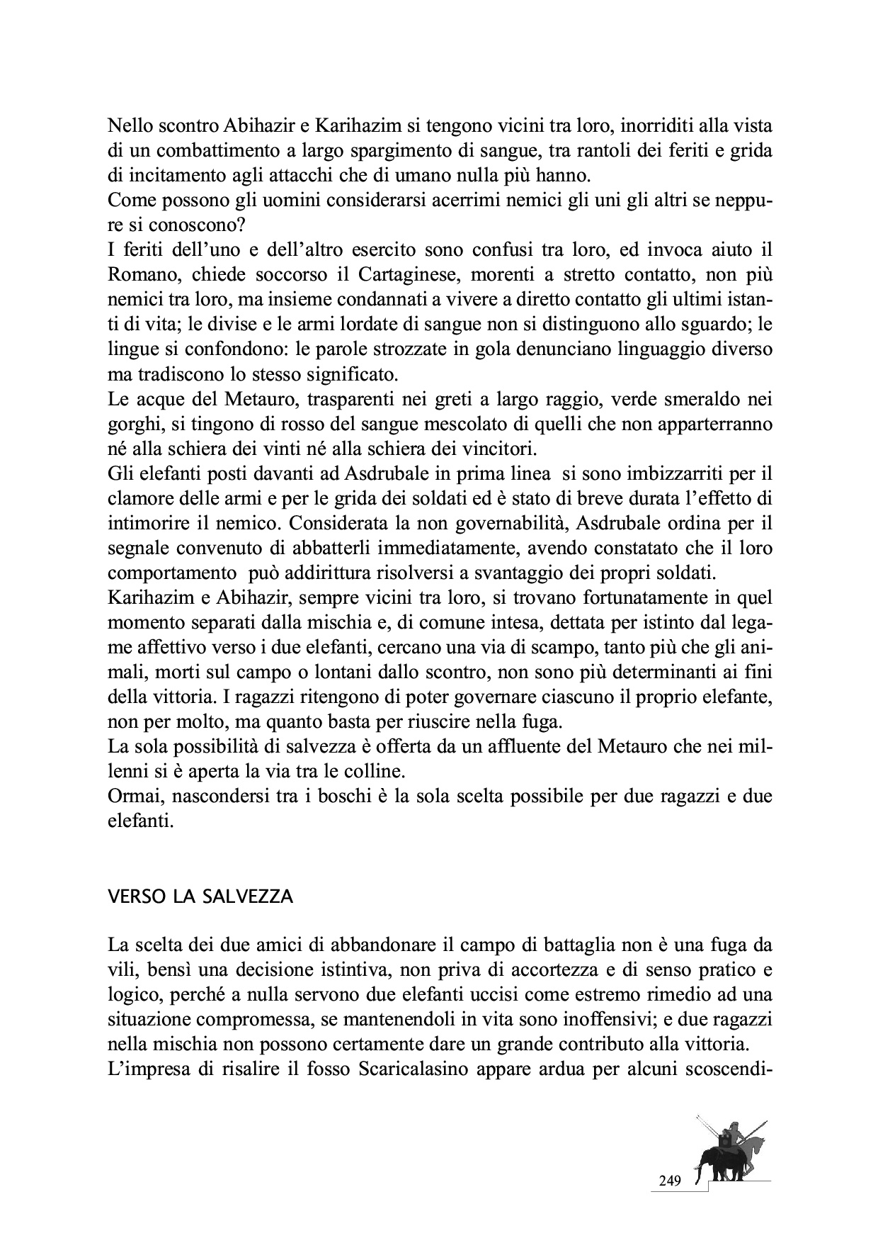 La Battaglia del Metauro p.249