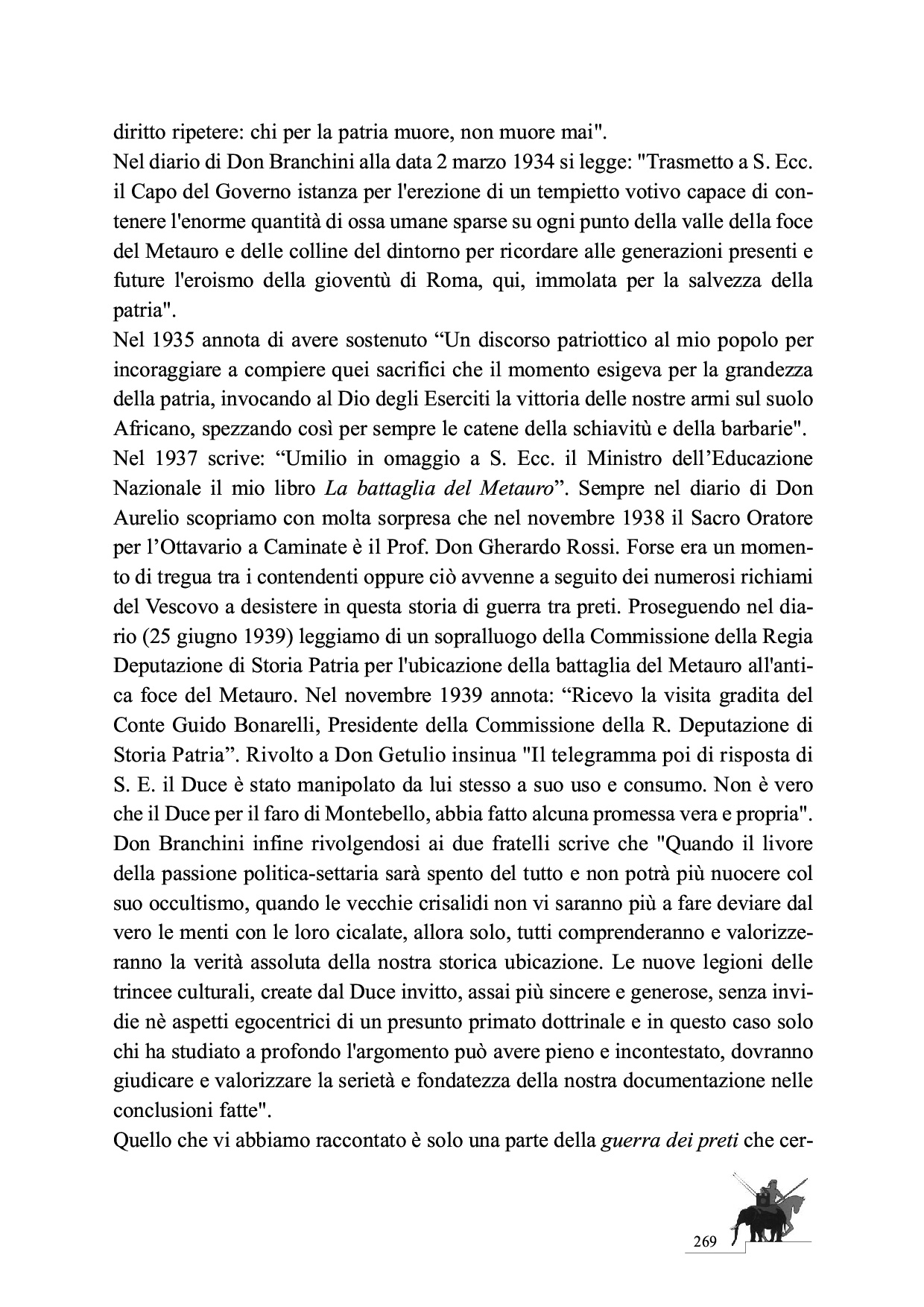 La Battaglia del Metauro p.269